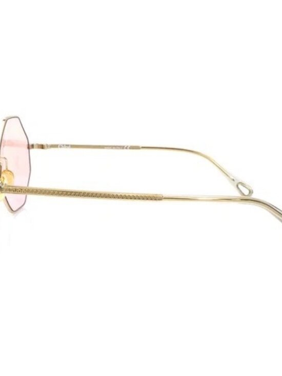 Auth Chloe Sunglasses Gold/Pink Metal - 56667i main image 10